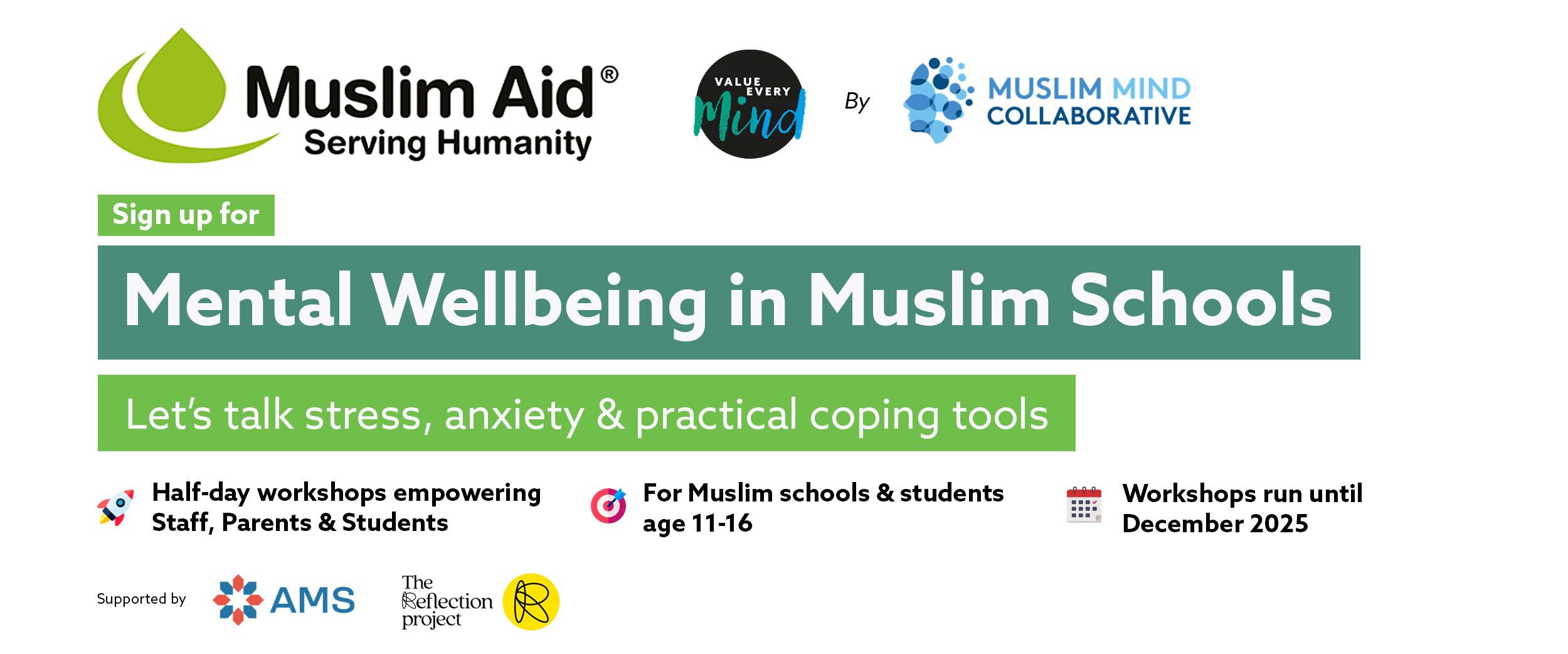 Mental health workshops